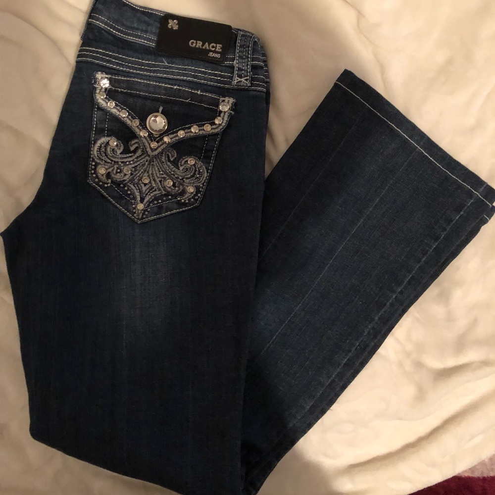 Grace jeans 👖 used once. Size 9s